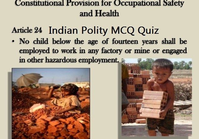 UPSC MCQs Quiz 16: Indian Polity with answers