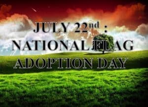 natioanal flag adoption day