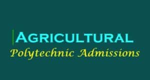 Agriculture Polytechnic colleges in AP