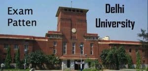 Delhi University Exam Pattern