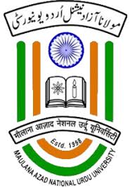 Maulana Azad National Urdu University logo